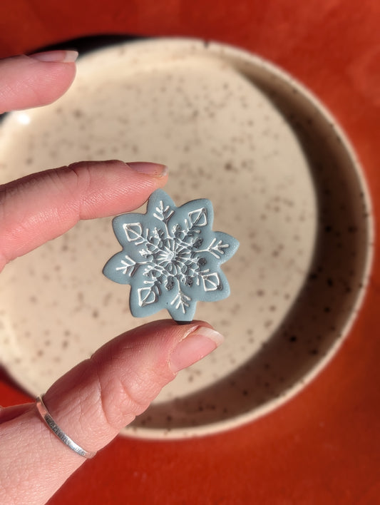 Fridge Magnets - Winter Snowflake