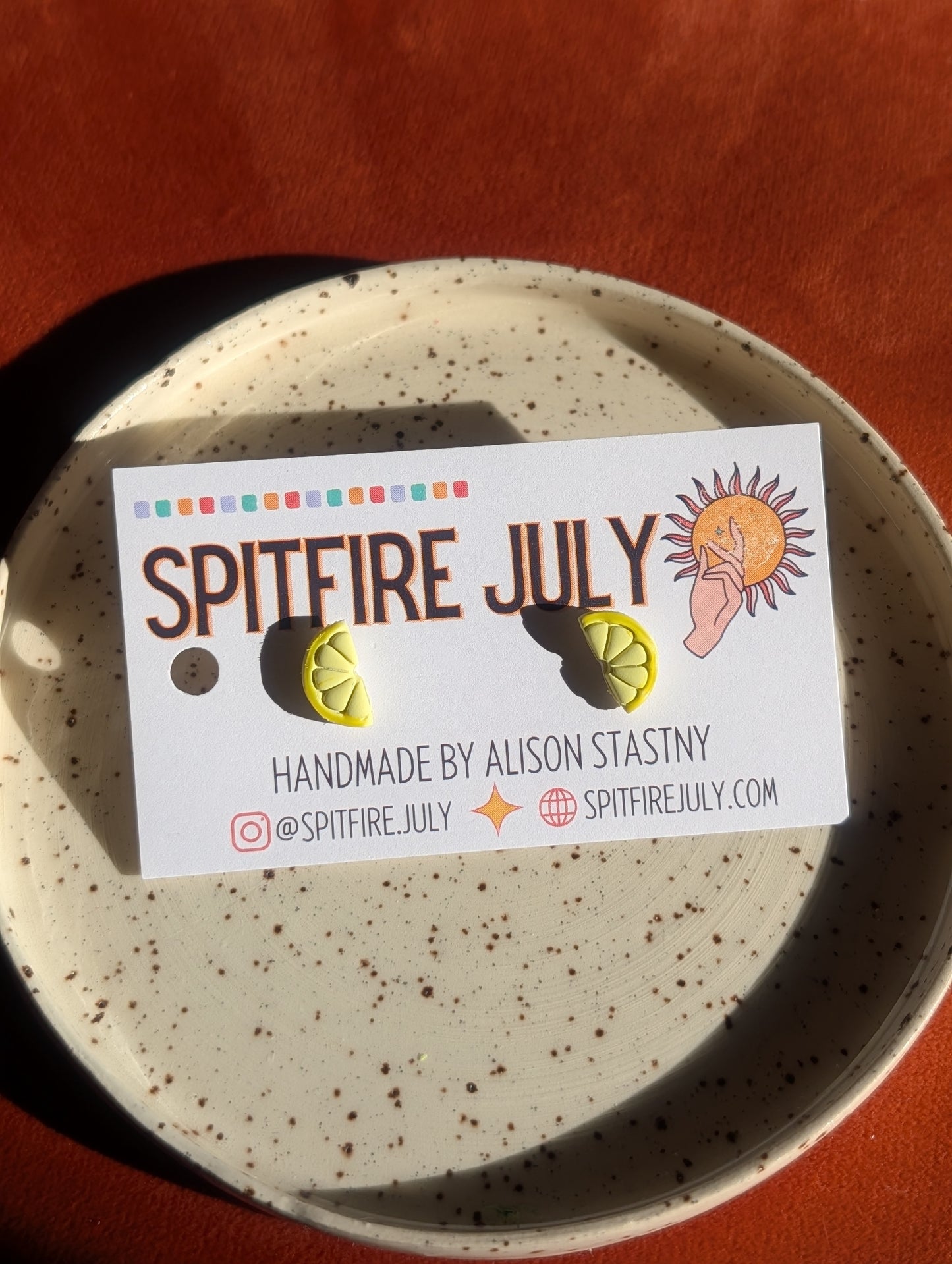 Stud - Citrus Slices