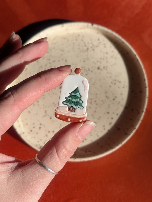 Fridge Magnets - Winter Tree Cloche