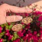 Mercury Glass Ornaments - Gold
