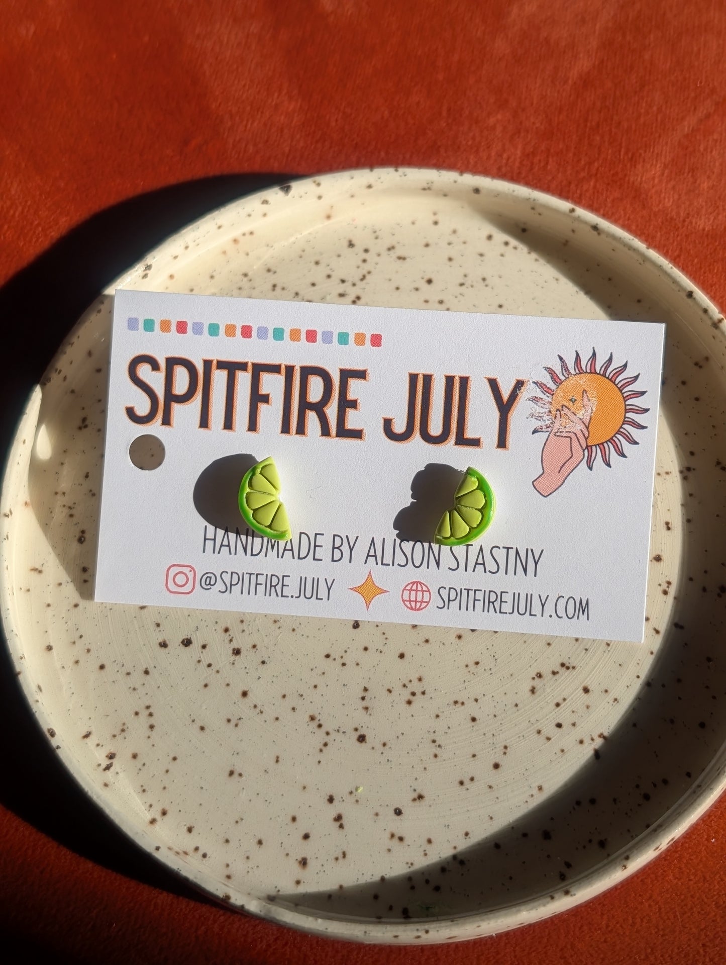 Stud - Citrus Slices