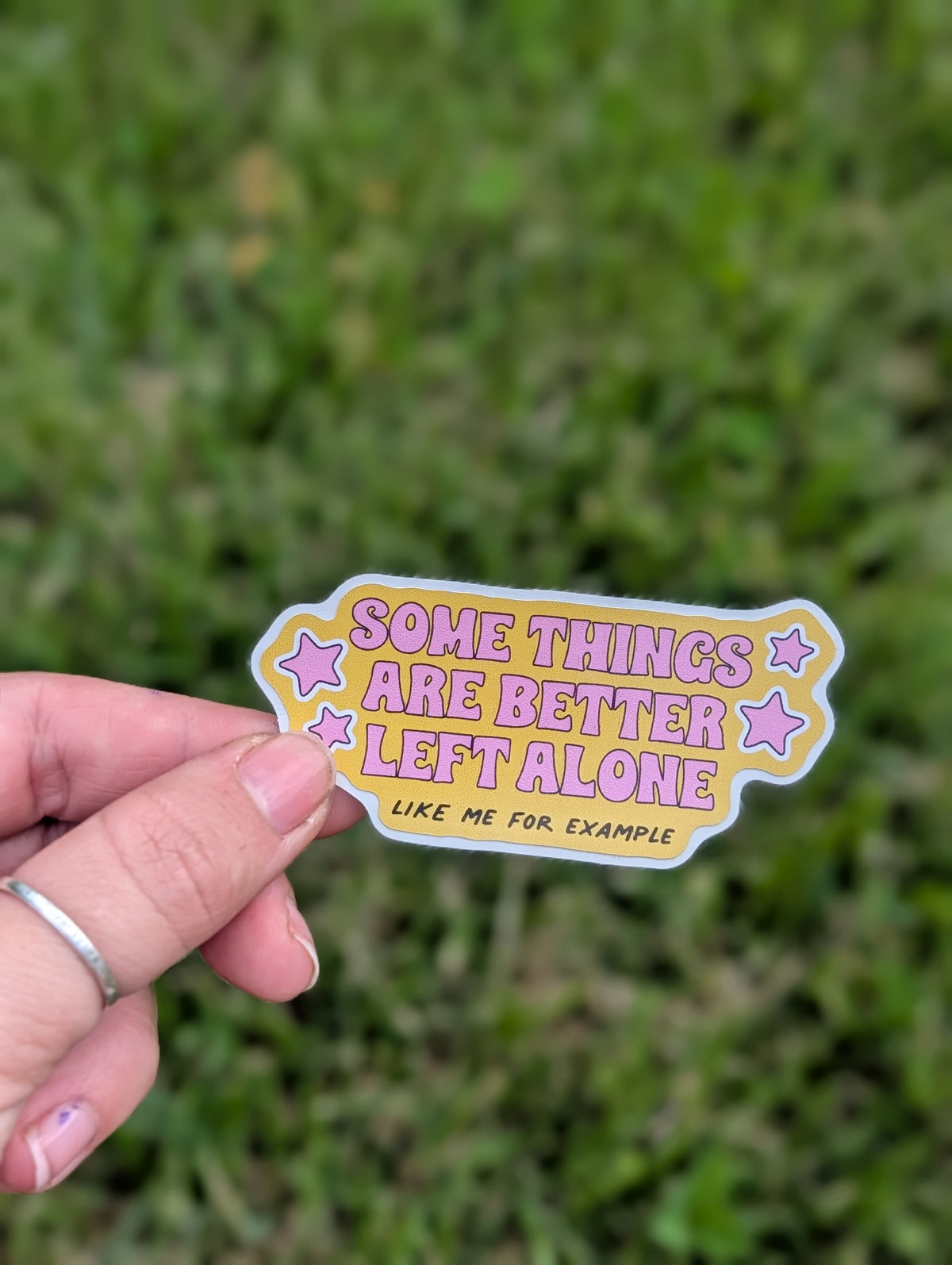 Some Things are Better Left Alone