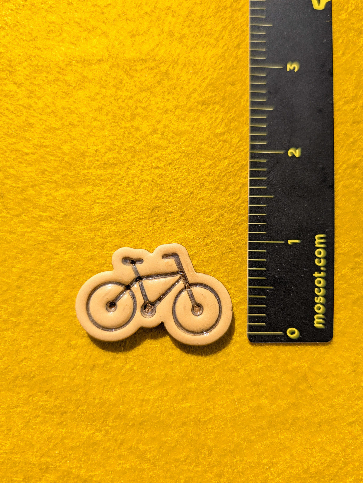 Fridge Magnet - Bike - Bronze