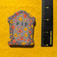 Magnet - RIP Autumn Daisies - Stoneware