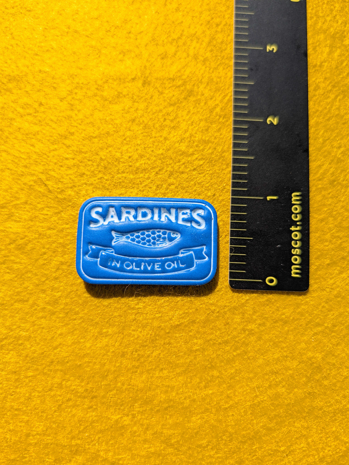 Fridge Magnet - Sardines in Olive Oil Label
