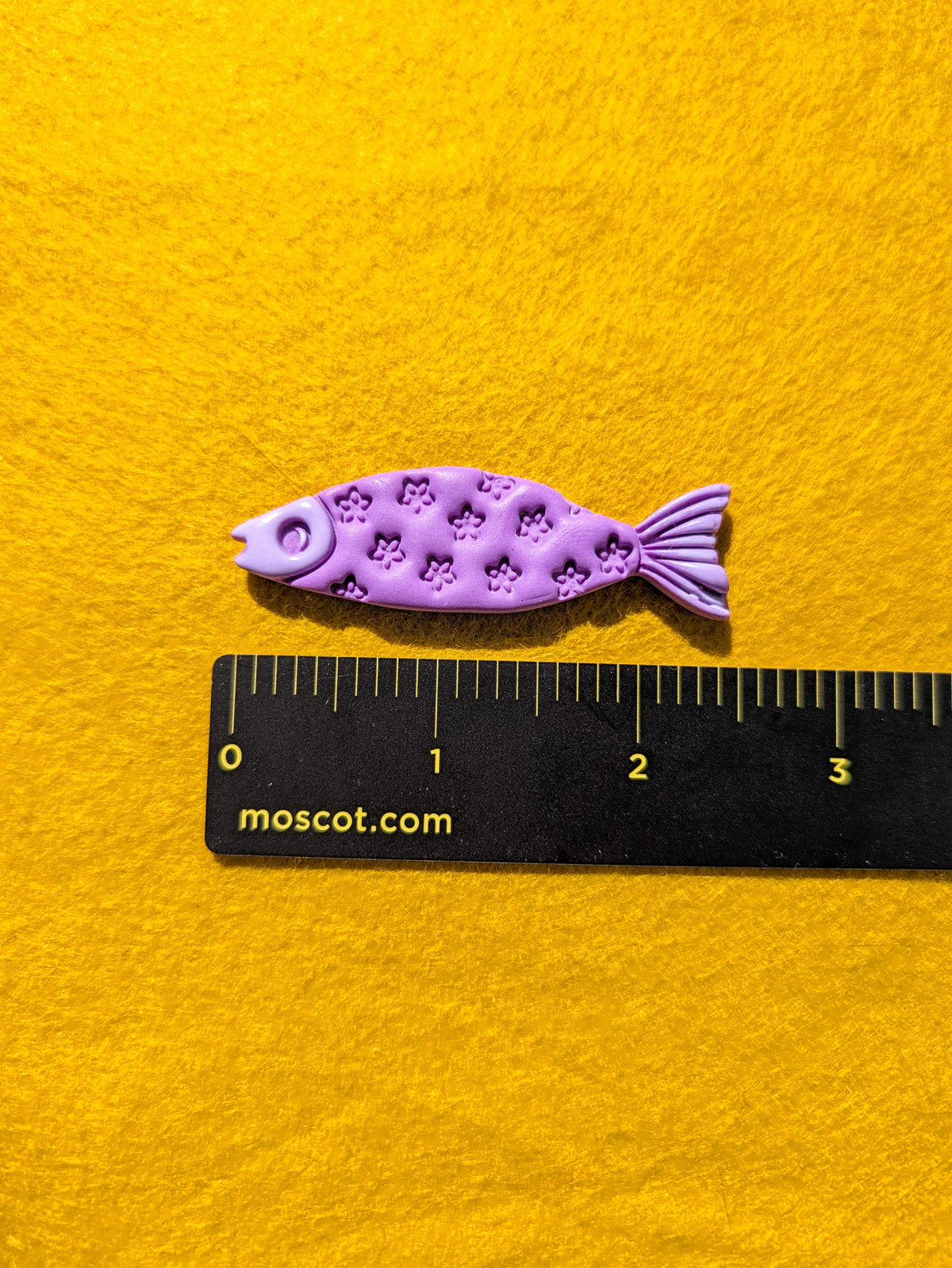 Fridge Magnet - Floral Sardines - Jumbo
