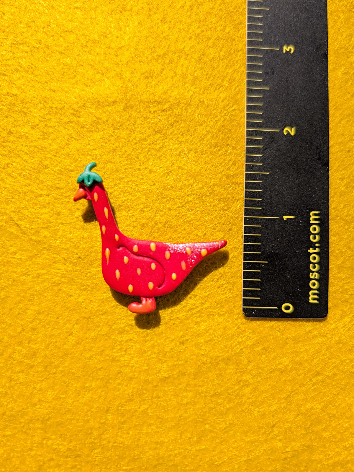 Fridge Magnet - Strawberry Goose
