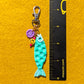 Bag Charm - Floral Sardine - Choose your Color