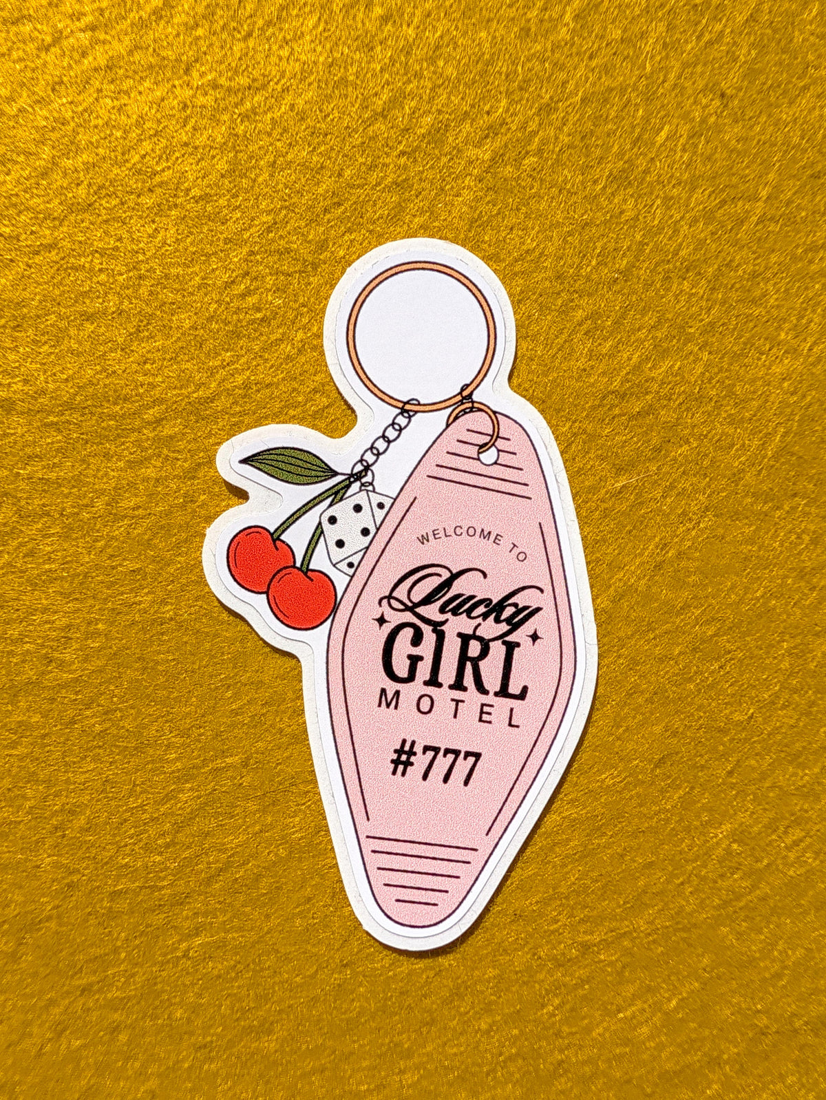 Lucky Girl Motel Key