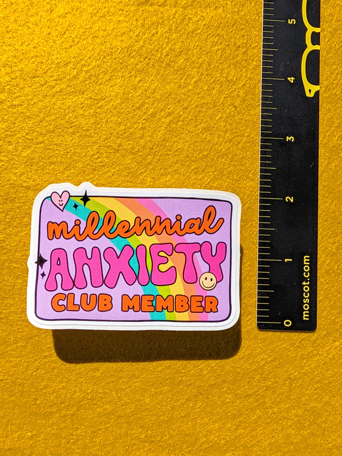 Millennial Anxiety Club Member Badge