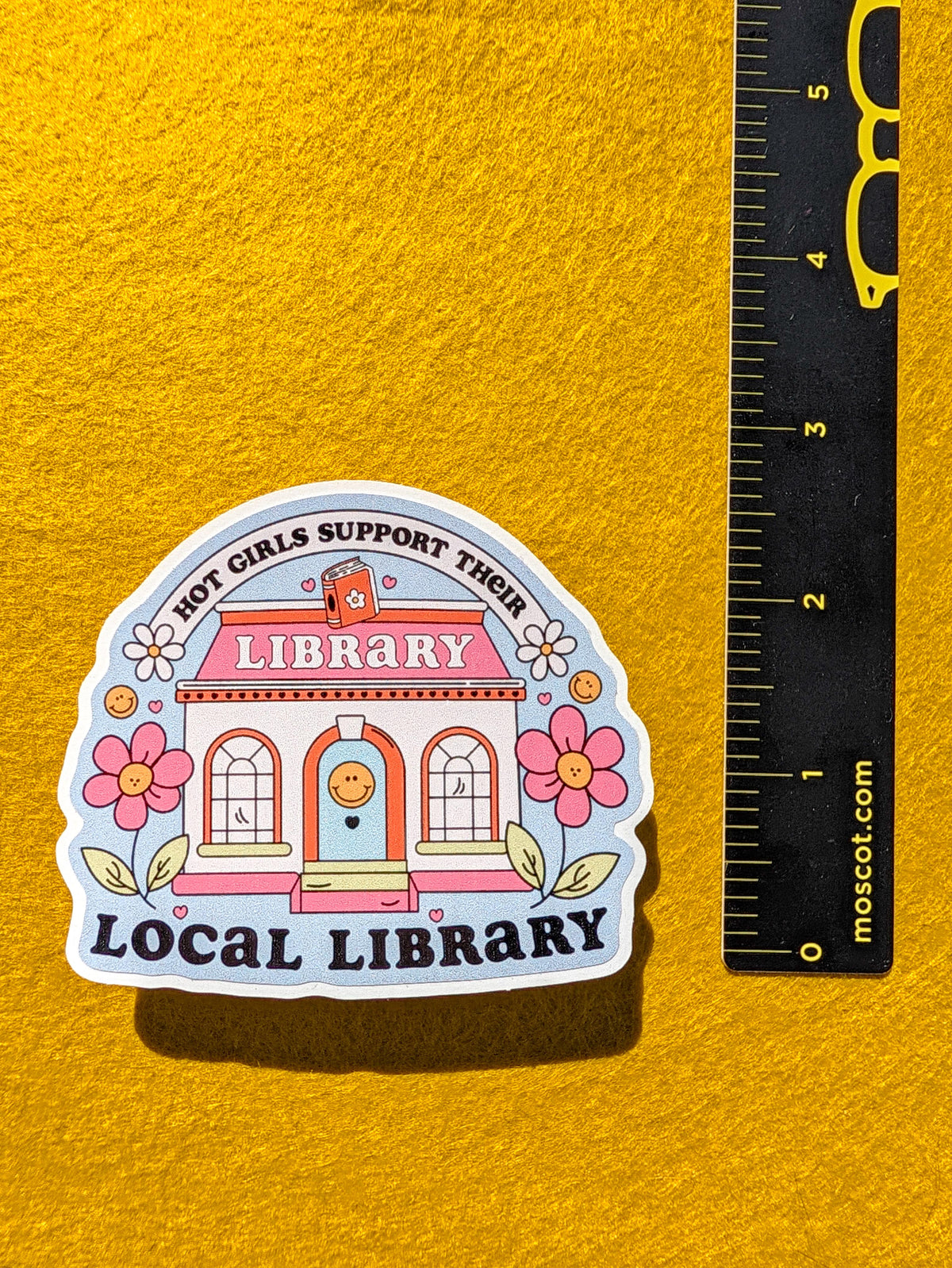 Hot Girls Support Their Local Library