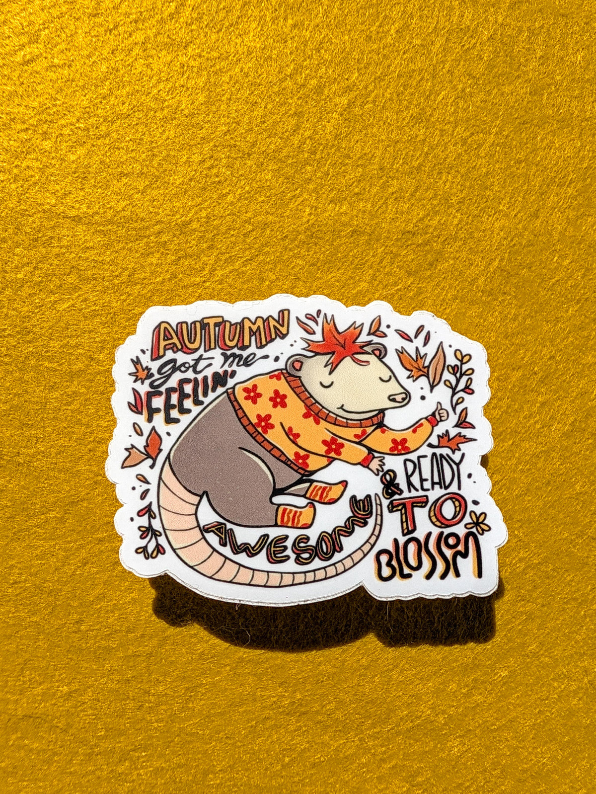 Autumn Blossom Possum