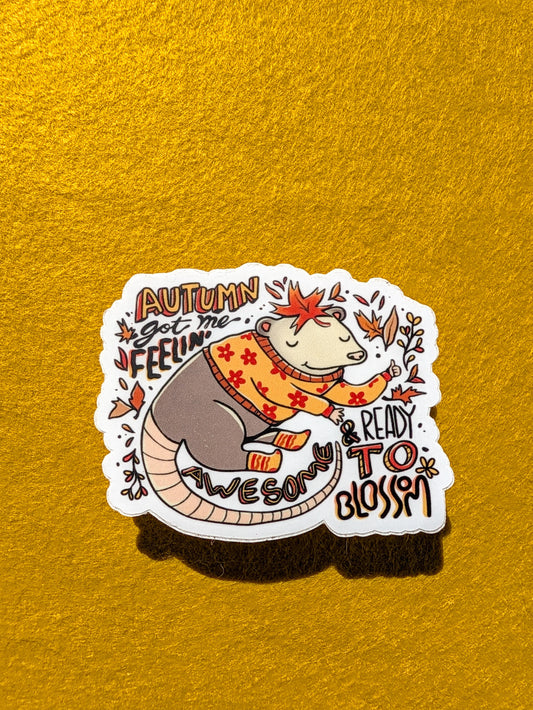Autumn Blossom Possum
