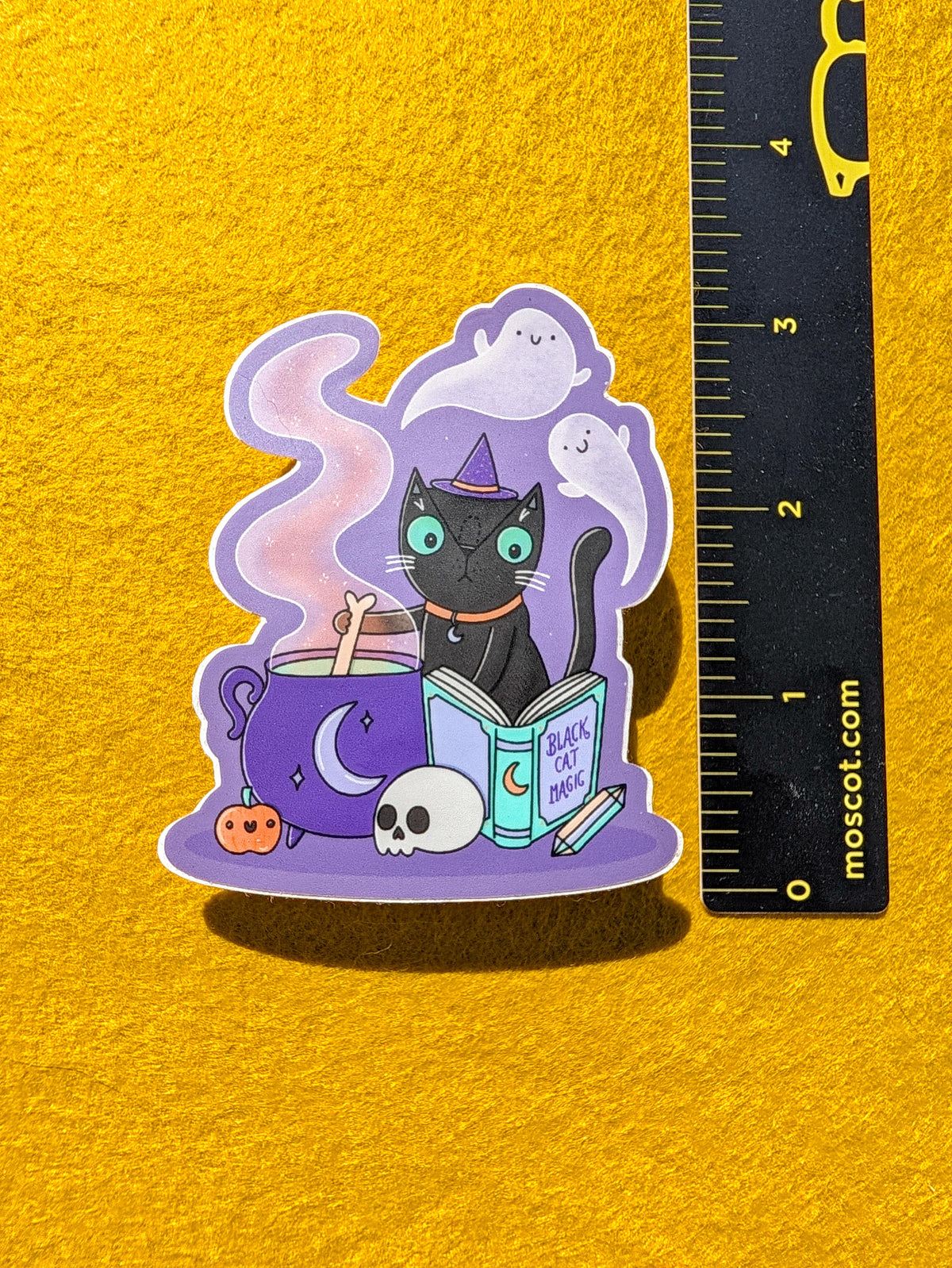 Black Cat Magic Cauldron