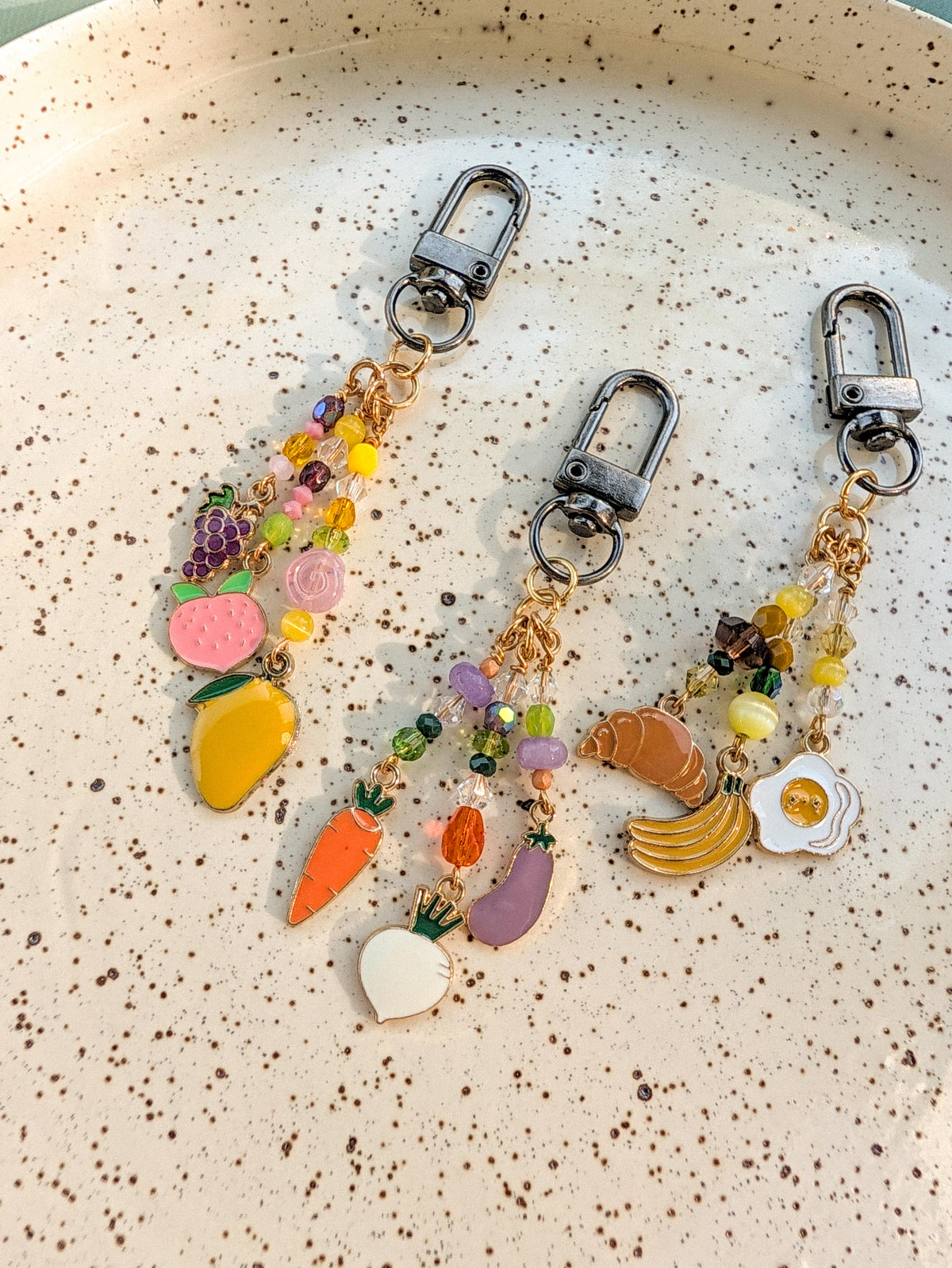 Bag Charm - Food Charms - Choose Your Fav