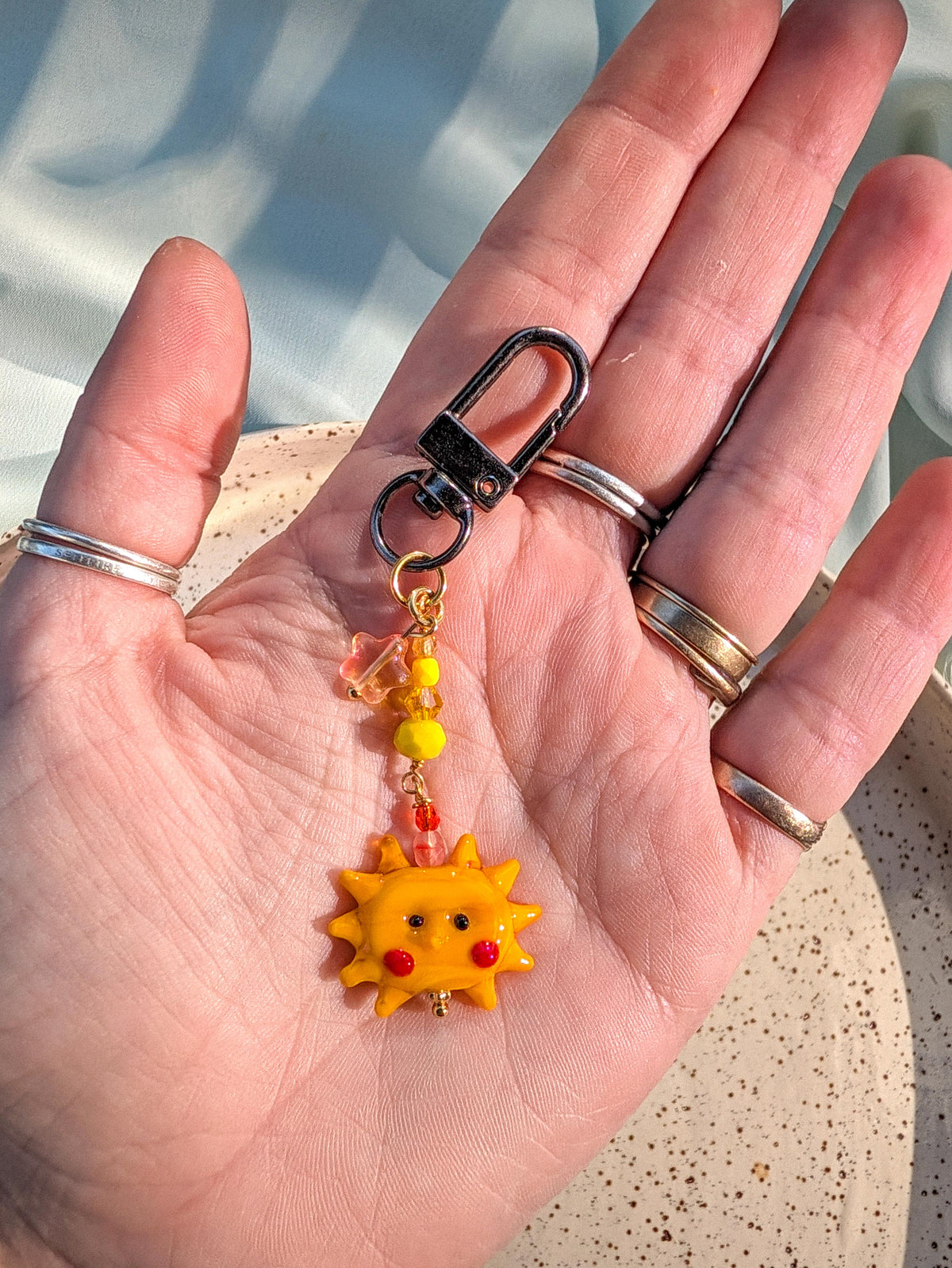 Bag Charm - Sunny Grump