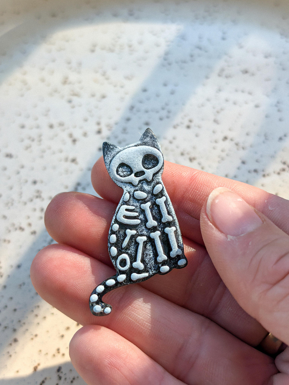 Fridge Magnet - Skeleton - Cat