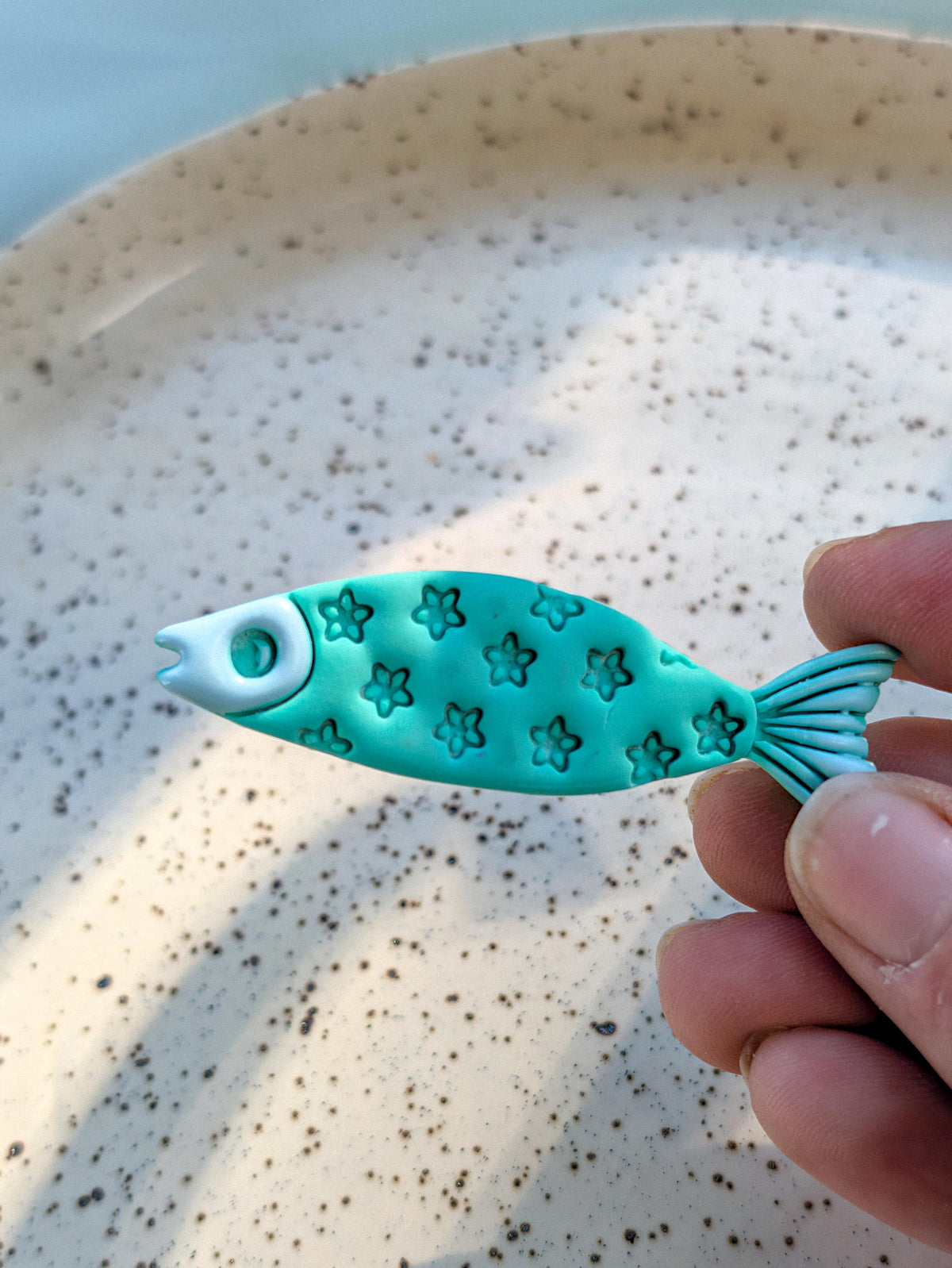 Fridge Magnet - Floral Sardines - Jumbo