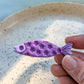 Fridge Magnet - Floral Sardines - Jumbo