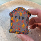 Magnet - RIP Autumn Daisies - Stoneware