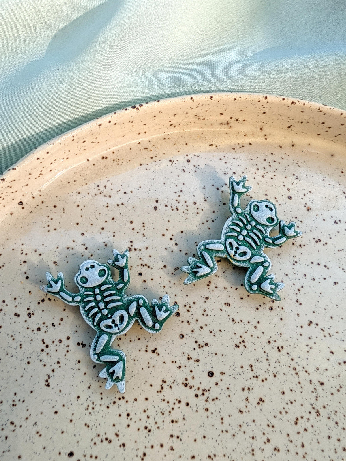 Fridge Magnet - Skeleton - Frog