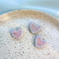 Fridge Magnet - Stoneware Pottery - Heart - Cherry Poptart
