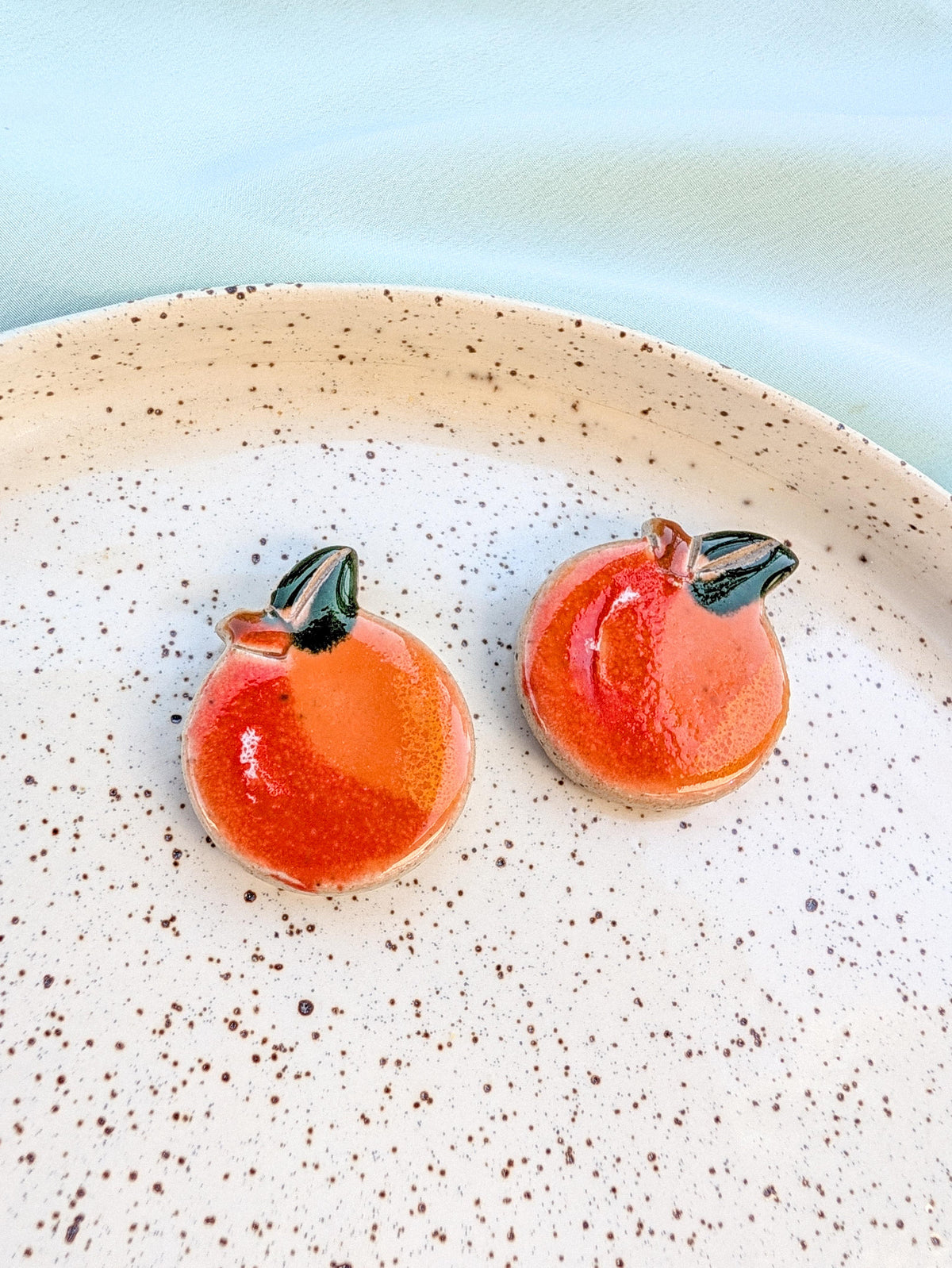 Magnet - Peach - Stoneware