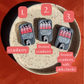 Fridge Magnets - Cherry Sardines