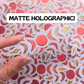Moon Phase - Watermelon - Matte Holographic