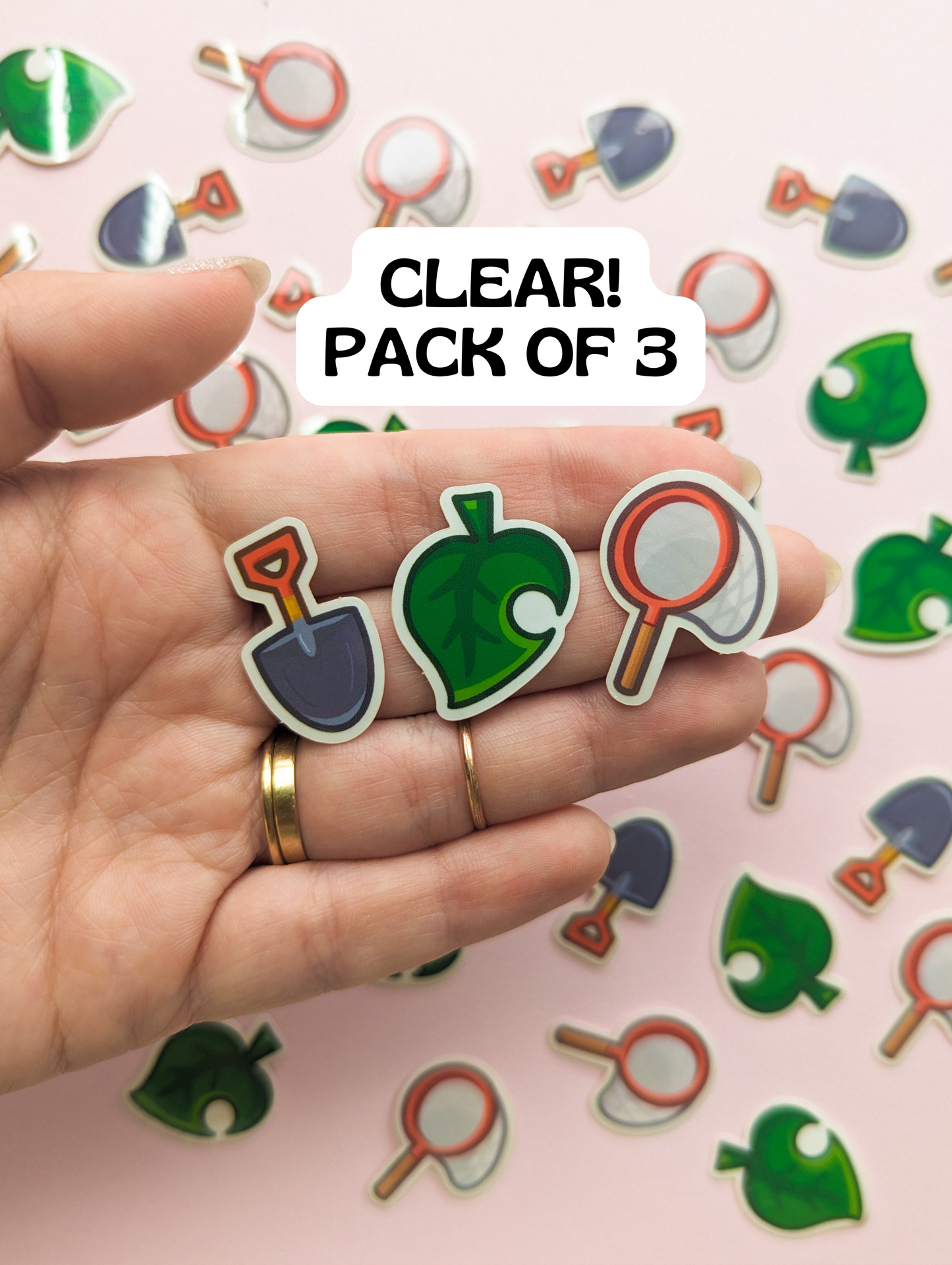 Animal Crossing Starter Pack - Transparent Glossy