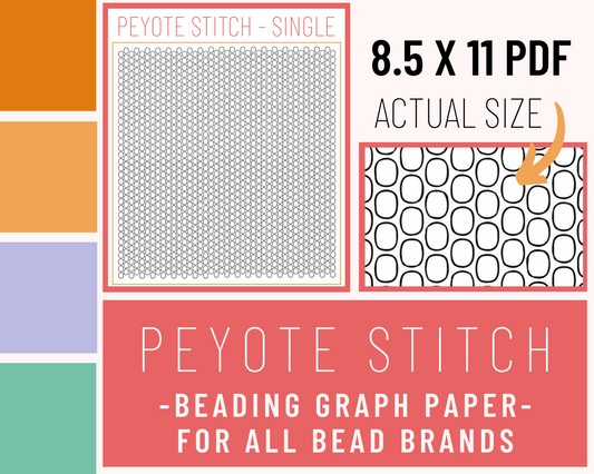 Peyote Stitch - Graph Paper PDF