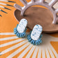 Oval Stud - Spearmint