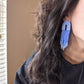 Arch Fringe - Periwinkle - Denim Crystal Tipped