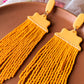 Scallop Shoulder Dusters - Mango