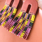 Arch Fringe - Bronze Garden Plaid