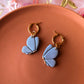 Charms - Moody Blue Butterfly - Liquid Gold