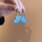 Charms - Moody Blue Butterfly - Liquid Gold