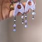 Jetsons - Lilac Mochi - Swarovski, Firepolish, Faceted Jade, Freshwater Pearl - Buffed