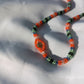 Coral Snake Choker - Peas & Carrots - Glimmer - 18 inches