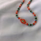 Coral Snake Choker - Peas & Carrots - Glimmer - 18 inches
