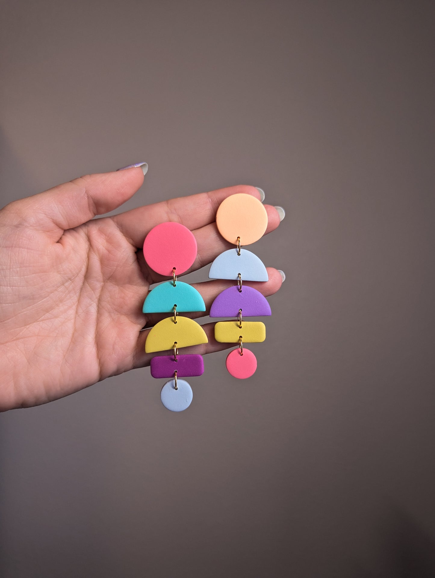 Big Ass Moons - Coral Rose, Electric Pink, Hibiscus, & Raspberry Jam Tops