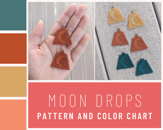 Moon Drops - Pattern ONLY