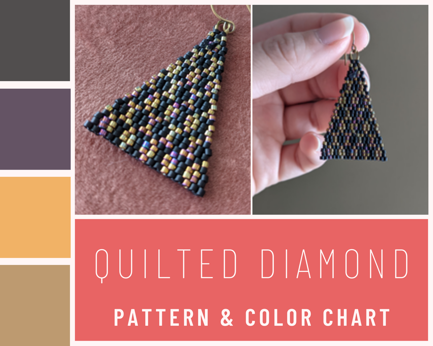 Quilted Diamonds - Pattern ONLY