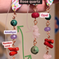 Jetsons - Strawberries - Opal, Rose Quartz, Amethyst, Bamboo Coral, Granite